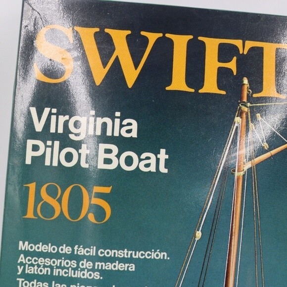 Swift Virginia Pilot Boat 1805 1982 Artisania 1:50 Scale Model Ship Collectible - Picture 7 of 12
